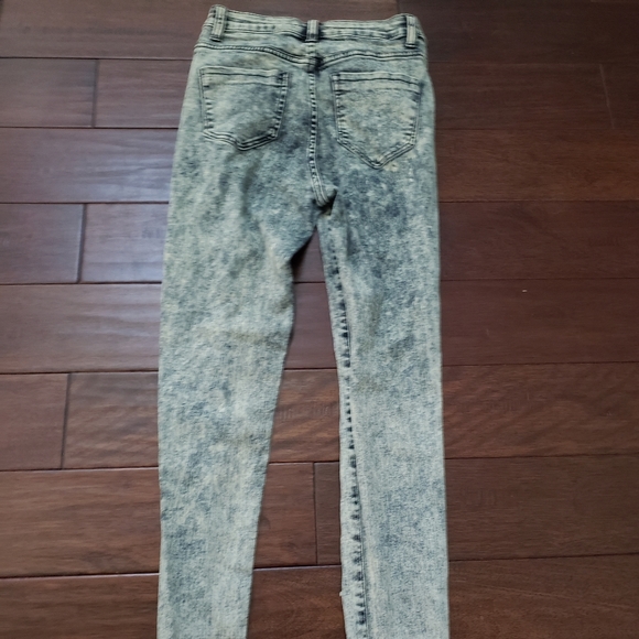 Acid Wash Cello  Highwaist Skinny Jeans - Picture 3 of 3